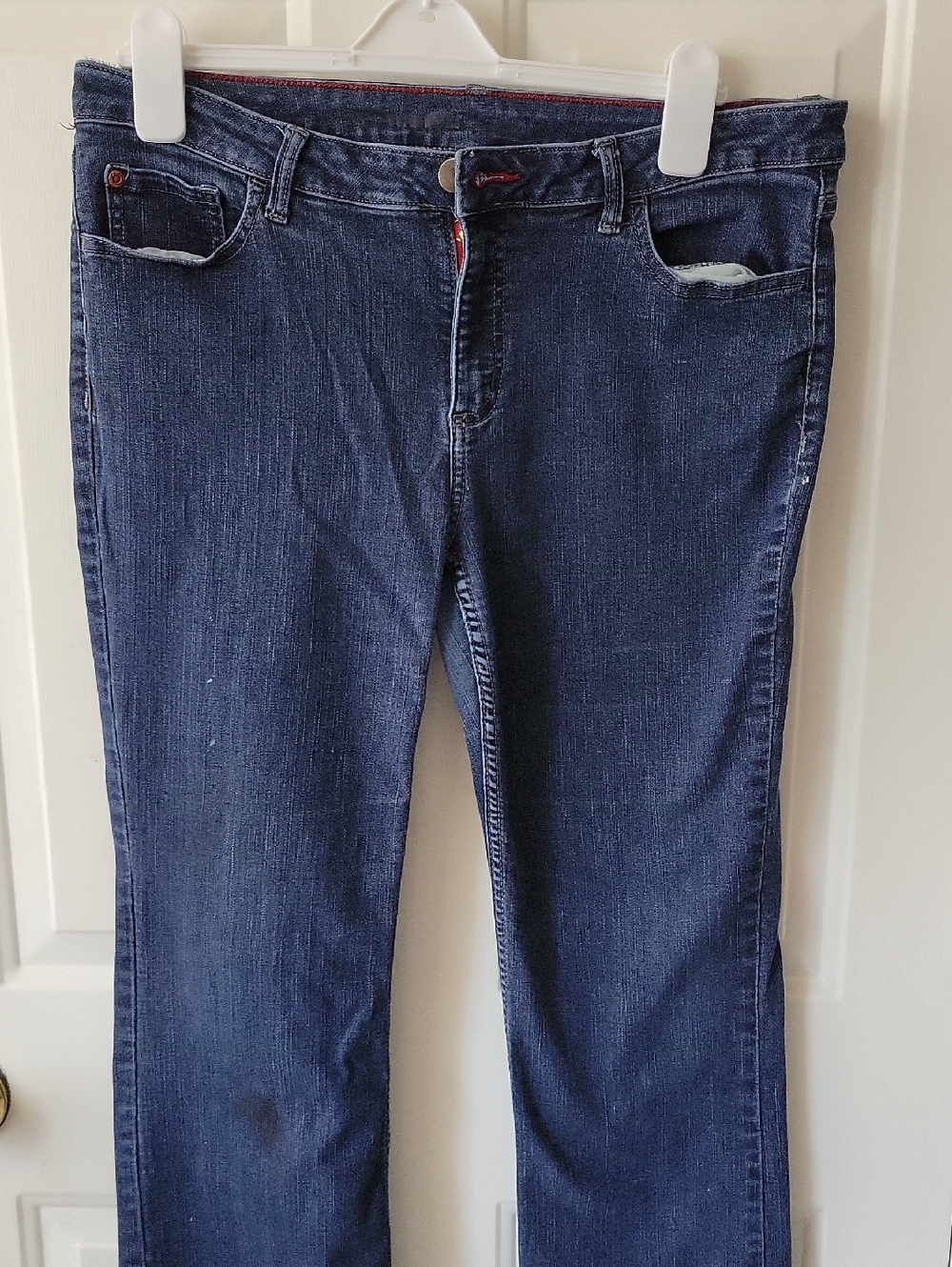 Source Unknown Dark Blue Women's Boot Cut Jeans